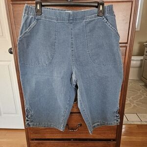 NWT Croft & Barrow Blue Denim Shorts